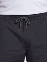 Z0ZR08215 Charcoal Men Frickin Elastic Waist Shorts Volcom Clothing - Image 13