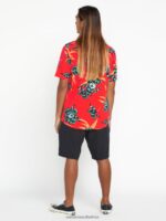 Z0ZR08225 Black Men Frickin Cross Shred Shorts Volcom Clothing - Image 2