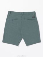 Z0ZR08230 Dark Slate Men Frickin Cross Shred Static Shorts Volcom Clothing - Image 2