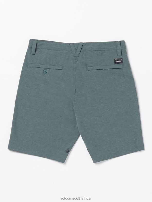 Z0ZR08230 Dark Slate Men Frickin Cross Shred Static Shorts Volcom Clothing - Image 2