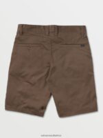 Z0ZR08234 Mushroom Men Frickin Chino Shorts Volcom Clothing - Image 11