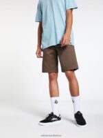 Z0ZR08234 Mushroom Men Frickin Chino Shorts Volcom Clothing