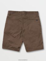 Z0ZR08234 Mushroom Men Frickin Chino Shorts Volcom Clothing - Image 4