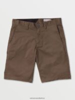 Z0ZR08234 Mushroom Men Frickin Chino Shorts Volcom Clothing - Image 10