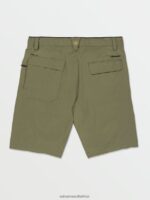 Z0ZR08241 Winter Moss Men Veeco Transit Shorts Volcom Clothing - Image 4