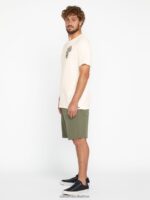 Z0ZR08241 Winter Moss Men Veeco Transit Shorts Volcom Clothing - Image 8