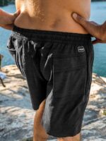 Z0ZR08243 Black Men Wrecpack Hybrid Shorts Volcom Clothing - Image 9