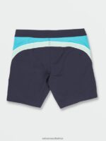 Z0ZR08253 Navy Men Rangled Liberators Trunks Volcom Clothing - Image 6