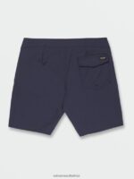 Z0ZR08254 Navy Men Crafter Liberators Trunks Volcom Clothing - Image 3