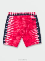 Z0ZR08256 Red Men Quatro De Julio Mod-Tech Trunks Volcom Clothing - Image 7