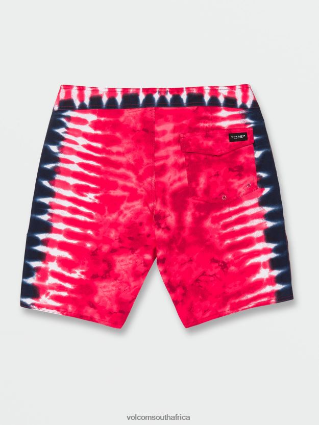 Z0ZR08256 Red Men Quatro De Julio Mod-Tech Trunks Volcom Clothing - Image 7