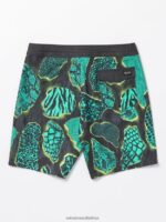 Z0ZR08261 Black Men Mashed Stoney Trunks Volcom Clothing - Image 2