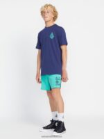 Z0ZR08265 Mediterranean Men Down Time Liberators Trunks Volcom Clothing - Image 4