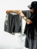 Z0ZR08266 Black Men Surf Vitals Balaram Stack Mod Trunks Volcom Clothing - Image 2