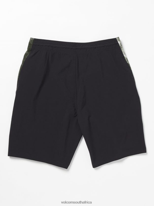 Z0ZR08266 Black Men Surf Vitals Balaram Stack Mod Trunks Volcom Clothing - Image 6