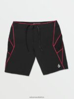 Z0ZR08269 Black Men Surf Vitals Jack Robinson Trunks Volcom Clothing - Image 7