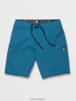 Z0ZR08271 Aged Indigo Men Lido Solid Mod Trunks Volcom Clothing