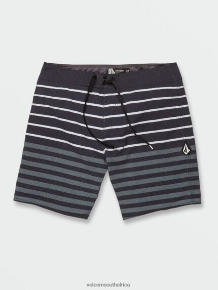 Z0ZR08273 Black Men Quarta Static Mod-Tech Trunks Volcom Clothing