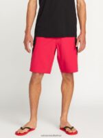 Z0ZR08277 Red Men Surf Vitals Jack Robinson Mod-Tech Trunks Volcom Clothing - Image 3