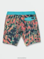 Z0ZR08284 Navy Men Mashed Stoney Trunks Volcom Clothing - Image 2