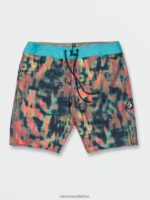 Z0ZR08284 Navy Men Mashed Stoney Trunks Volcom Clothing