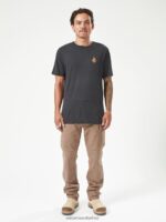 Z0ZR08293 Brindle Men Workwear Caliper Pants Volcom Clothing - Image 11