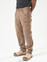 Z0ZR08293 Brindle Men Workwear Caliper Pants Volcom Clothing - Image 4