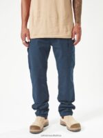 Z0ZR08296 Navy Men Workwear Caliper Pants Volcom Clothing - Image 18