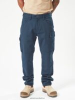 Z0ZR08296 Navy Men Workwear Caliper Pants Volcom Clothing - Image 22