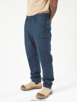 Z0ZR08296 Navy Men Workwear Caliper Pants Volcom Clothing - Image 23