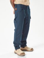 Z0ZR08296 Navy Men Workwear Caliper Pants Volcom Clothing - Image 4