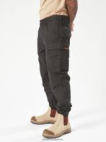 Z0ZR08297 Black Men Workwear Caliper Cuffed Pants Volcom Clothing - Image 17