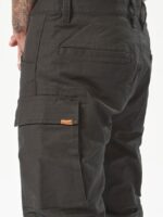 Z0ZR08297 Black Men Workwear Caliper Cuffed Pants Volcom Clothing - Image 6