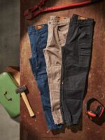 Z0ZR08297 Black Men Workwear Caliper Cuffed Pants Volcom Clothing - Image 10