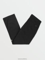 Z0ZR08298 Black Men Frickin Regular Stretch Pants Volcom Clothing - Image 2