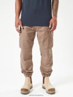 Z0ZR08302 Brindle Men Workwear Caliper Cuffed Pants Volcom Clothing - Image 3