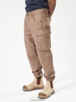 Z0ZR08302 Brindle Men Workwear Caliper Cuffed Pants Volcom Clothing - Image 4