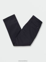 Z0ZR08311 Navy Men Frickin Skate Chino Pants Volcom Clothing - Image 4