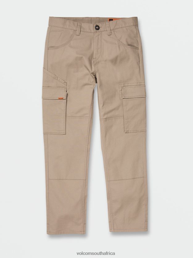Z0ZR08317 Brindle Men Workwear Meter Light Work Pants Volcom Clothing - Image 5