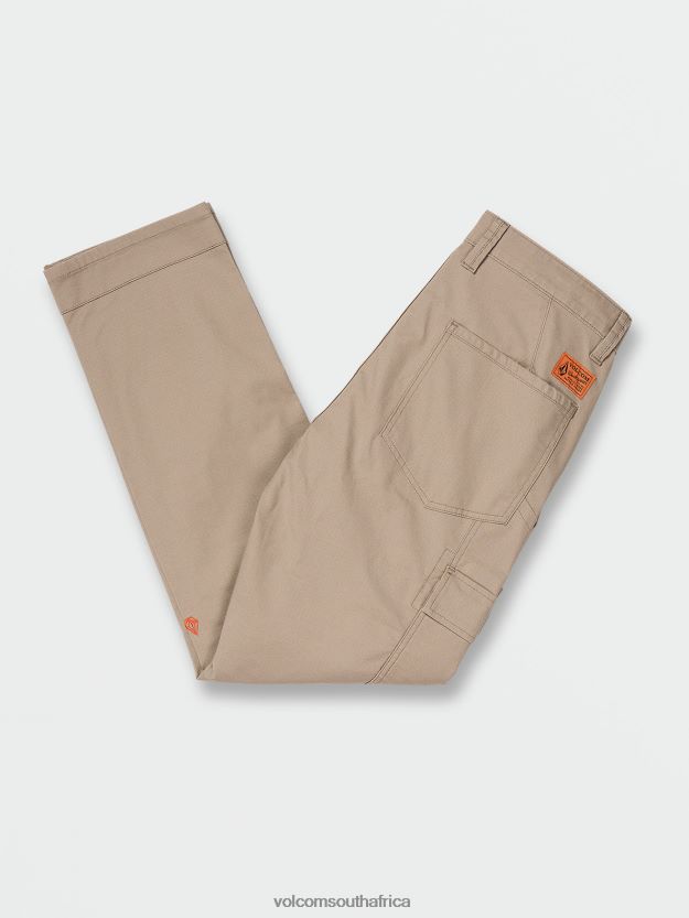 Z0ZR08317 Brindle Men Workwear Meter Light Work Pants Volcom Clothing - Image 6