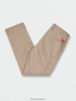 Z0ZR08317 Brindle Men Workwear Meter Light Work Pants Volcom Clothing - Image 7
