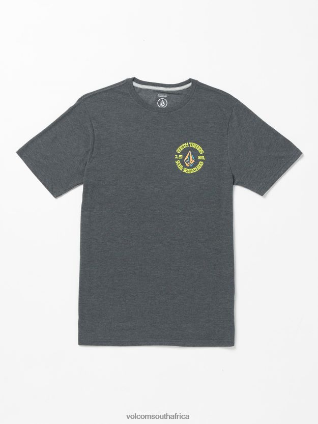 z0zr0831_dark_black_heather_men_fried_short_sleeve_tee_volcom_clothing.jpg Z0ZR0831 Dark Black Heather Men Fried Short Sleeve Tee Volcom Clothing - Image 1