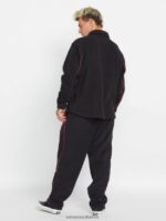 Z0ZR08335 Black Men Surf Vitals Jack Robinson Elastic Waist Pants Volcom Clothing - Image 12