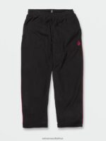 Z0ZR08335 Black Men Surf Vitals Jack Robinson Elastic Waist Pants Volcom Clothing - Image 3
