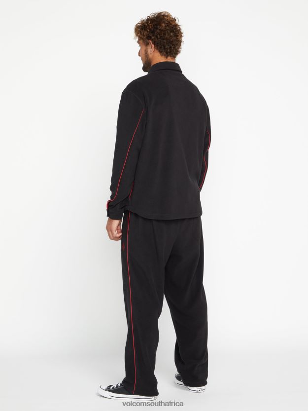 Z0ZR08335 Black Men Surf Vitals Jack Robinson Elastic Waist Pants Volcom Clothing - Image 7