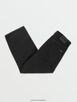 Z0ZR08338 Black Men Billow Denim Pants Volcom Clothing - Image 3