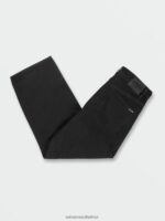 Z0ZR08338 Black Men Billow Denim Pants Volcom Clothing - Image 5