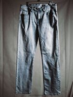 Z0ZR08341 Powder Blue Men Solver Denim Pants Volcom Clothing - Image 5