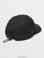Z0ZR08364 Black Men Trail Mix Adjustable Hat Volcom Accessories - Image 3