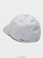 Z0ZR08368 Tower Grey Men Stone Tech Flexfit Delta Hat Volcom Accessories - Image 3